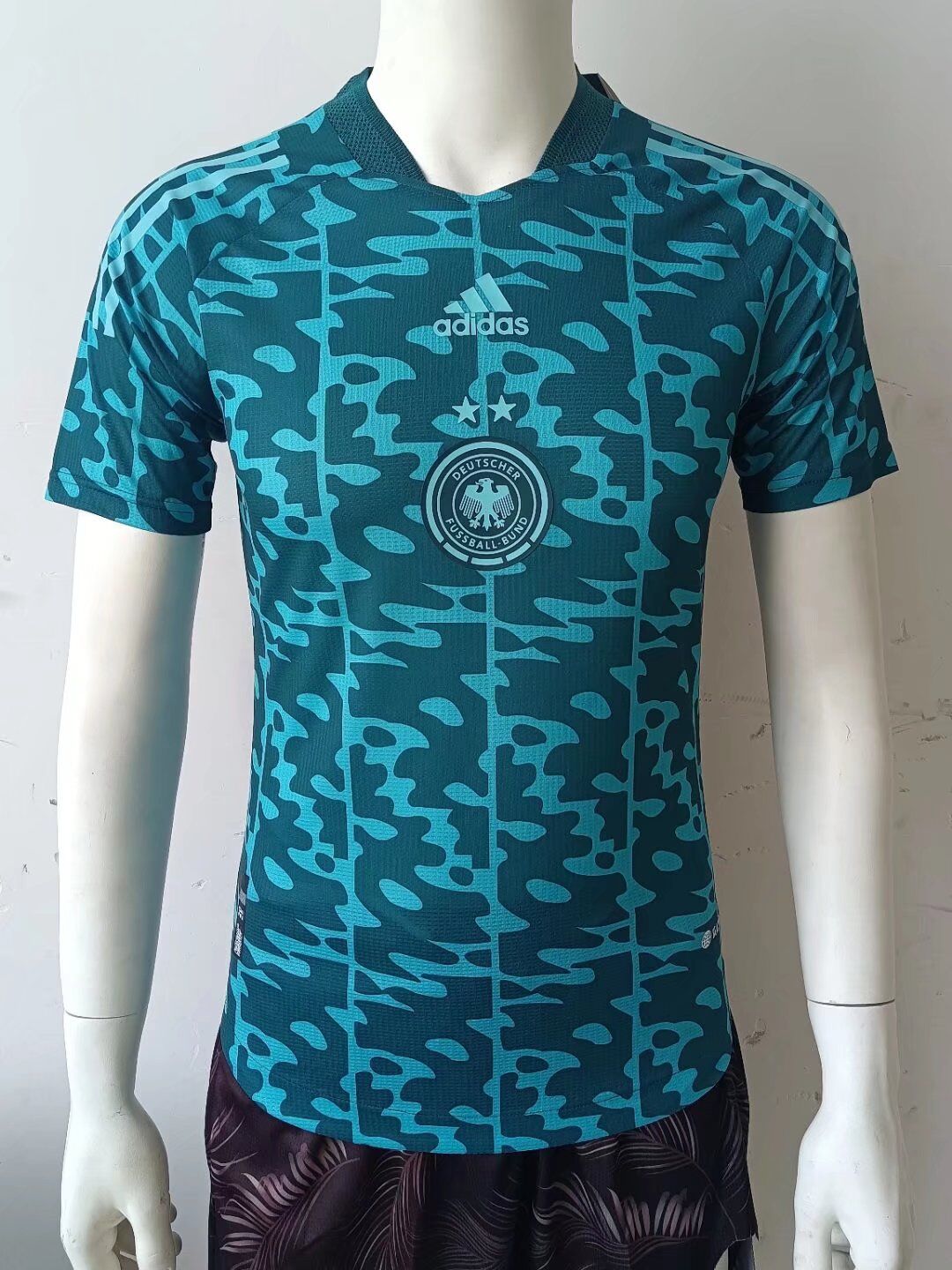 AAA Quality Germany 2022 Euro Away Green Jersey(Player)